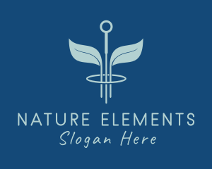 Natural Leaf Acupuncture logo design