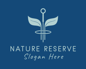 Natural Leaf Acupuncture logo design