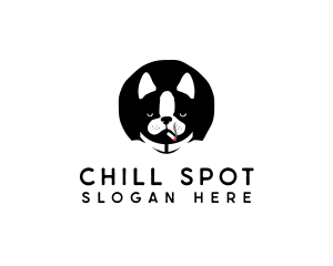 Cool Dog Smoking logo
