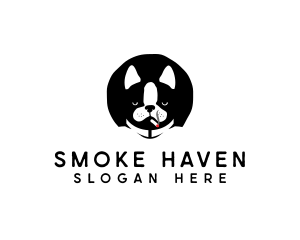 Cool Dog Smoking logo