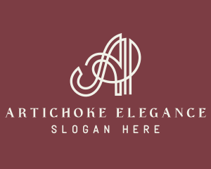 Elegant Ornate Boutique logo design