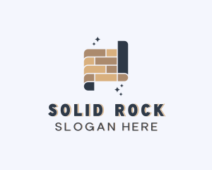 Brick Pattern Tiling logo design