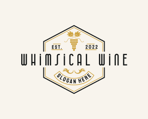 Wine Vineyard Liquor  logo design