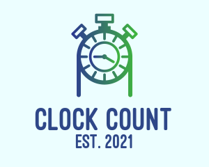 Stopwatch Clock Countdown  logo