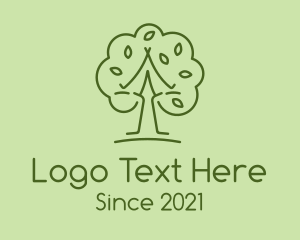 Leafy Wellness Tree  logo