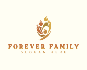 Family Love Community logo design