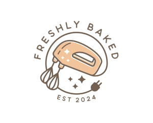 Baking Hand Mixer logo design