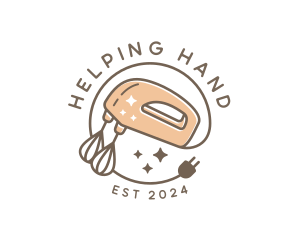 Baking Hand Mixer logo design