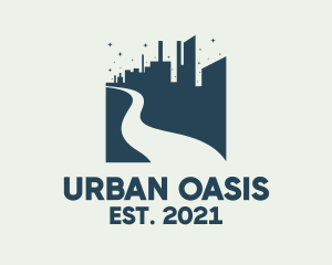 Urban Skyscraper City logo design