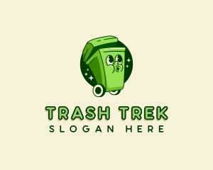 Garbage Trash Bin logo