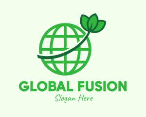 Global Environment Conservation logo design