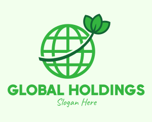 Global Environment Conservation logo design