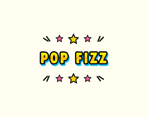 Retro Pop Art logo design