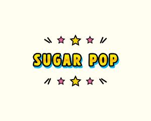 Retro Pop Art logo design