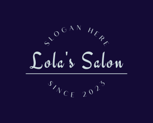 Elegant Salon Cosmetics logo design