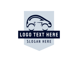 Vehicle - Microcar Vehicle Driver logo design