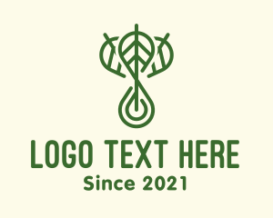 Herbal Leaves Oil logo