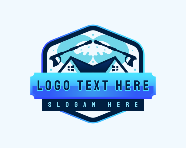 Power Wash logo example 4