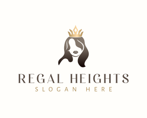 Royal Beauty Queen logo design