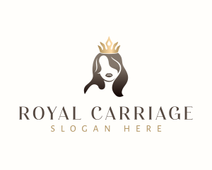 Royal Beauty Queen logo design