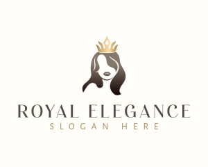 Royal Beauty Queen logo design