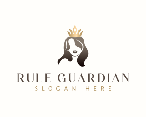 Royal Beauty Queen logo design