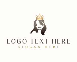 Heraldry - Royal Beauty Queen logo design