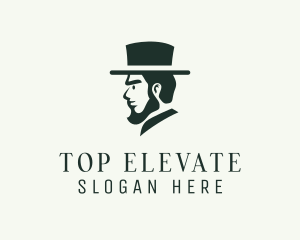 Top Hat Gentleman  logo design