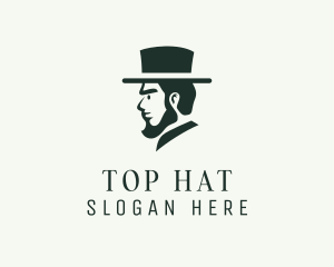 Top Hat Gentleman  logo design