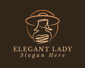 Elegant Lady Hat logo