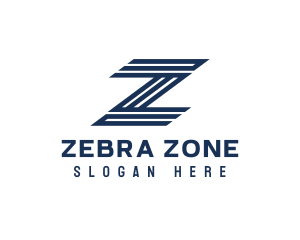 Speed Stripe Letter Z logo design