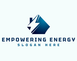 Home Electric Lightning logo design