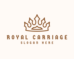 Bronze Royal Crown logo design