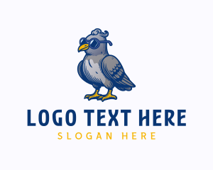 Cool Pigeon Sunglasses logo