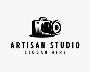 DSLR Photography Camera logo design