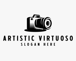 DSLR Photography Camera logo design