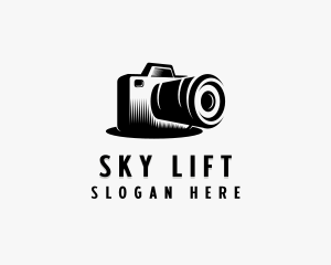 DSLR Photography Camera logo design