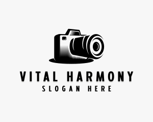 DSLR Photography Camera logo design