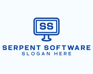 Computer Screen Technology  logo design