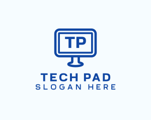 Computer Screen Technology  logo design