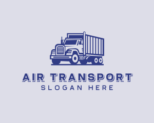 Freight Trucking Transportation logo design