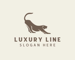 Luxury Animal Lioness logo design