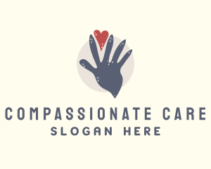 Charity Hand Support logo design