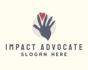 Charity Hand Support logo