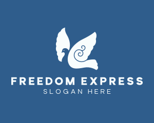 Spiritual Freedom Dove logo design