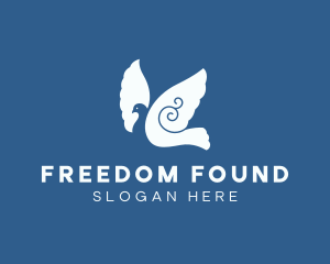 Spiritual Freedom Dove logo design