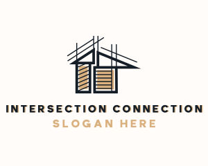 House Building Construction Logo