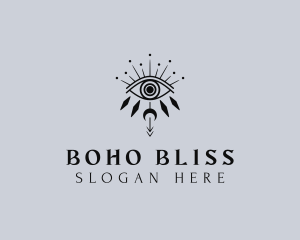 Boho Tarot Eye logo