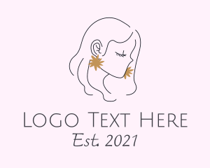 Fashion Woman Earrings logo