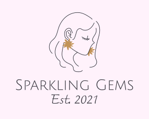 Fashion Woman Earrings logo